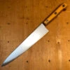 Vintage American 8" Chef Knife Carbon Steel & Beechwood LF&C? ~1920's-50's