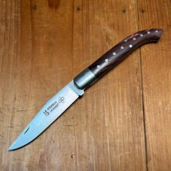 Au Sabot Basque 12cm Pocket Knife Stainless Violetwood