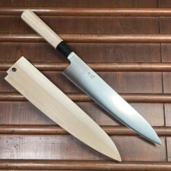 Ashi Hamono Ginga 270mm Wa-Gyuto Swedish Stainless W Saya