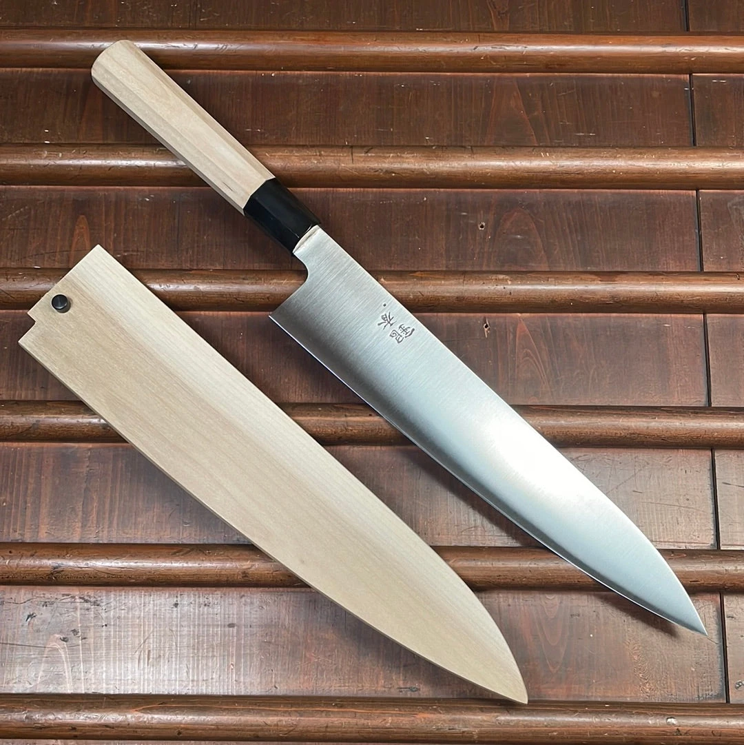 Ashi Hamono Ginga 270mm Wa-Gyuto Swedish Stainless W Saya