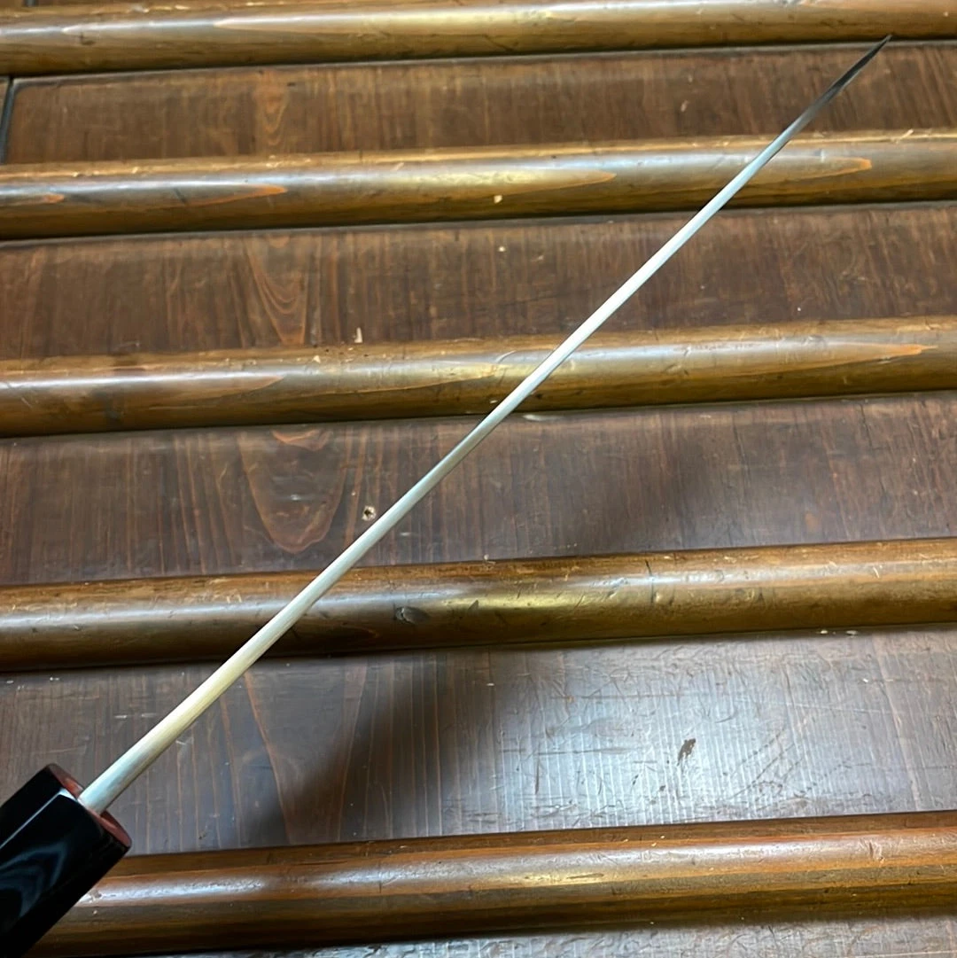 Yoshikane Hamono 210mm Gyuto SKD Nashiji Teak Handle - Image 7