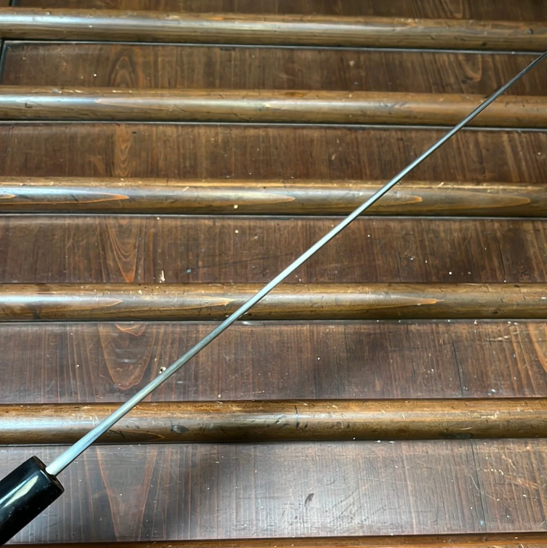 Wakui 270mm Sujihiki Stainless Clad Aogami 2 Nashiji Warikomi Chestnut - Image 4