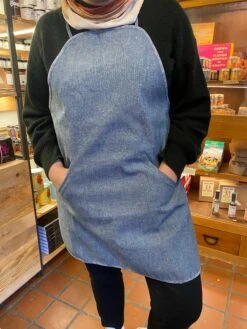 Millie | Lottie - Alice Apron In Chambray