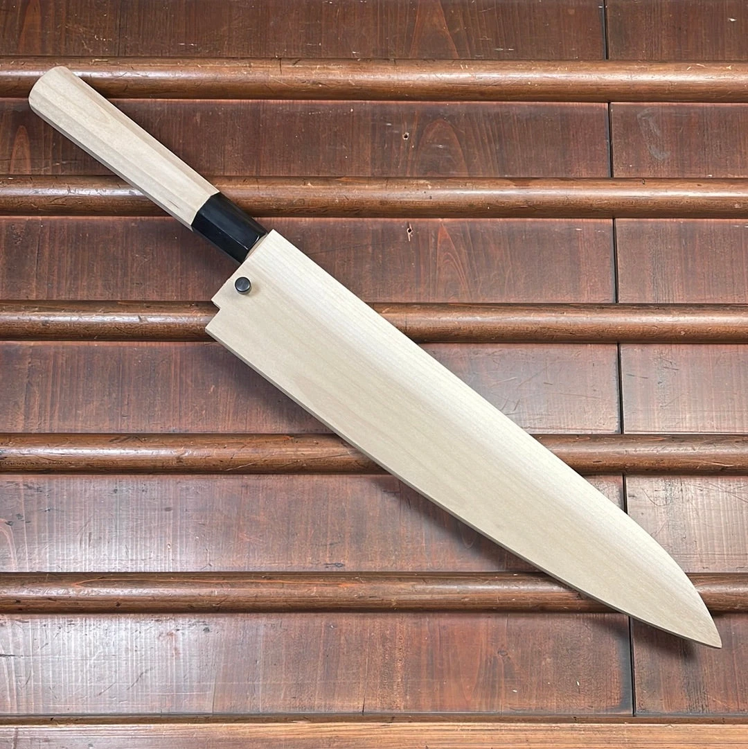 Ashi Hamono Ginga 270mm Wa-Gyuto Swedish Stainless W Saya - Image 2