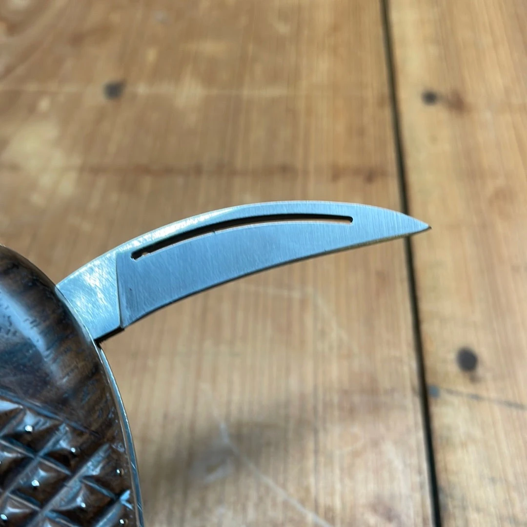 Fontenille Pataud Laguiole Magnum Sommelier Pocket Knife Carved Pinned Walnut - Image 3