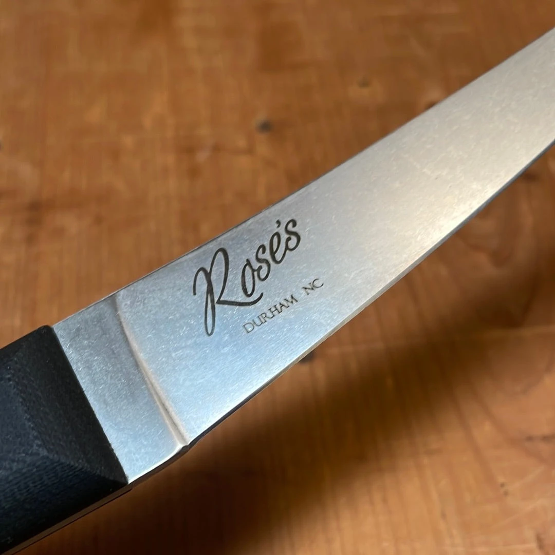 Silverthorn 6" Boning BD1 Stainless Steel Black Micarta Handle - Image 6