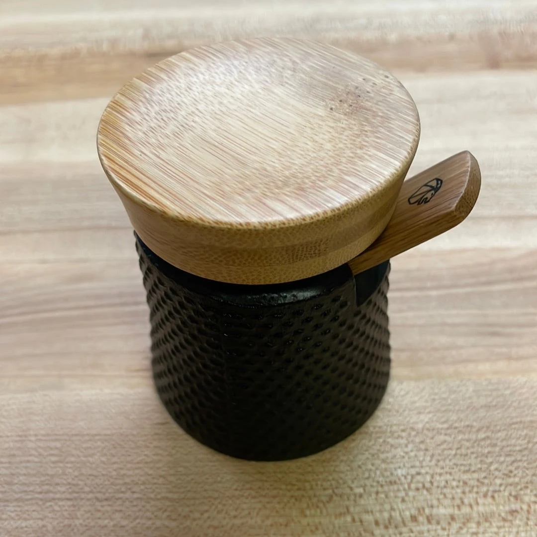 Peugeot Bali Black Cast-Iron Pepper Mill And Its Salt Cellar - Image 2