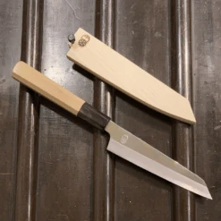 Sakai Kikumori Choyo 135mm Kiritsuke Petty Shirogami 2 With Saya