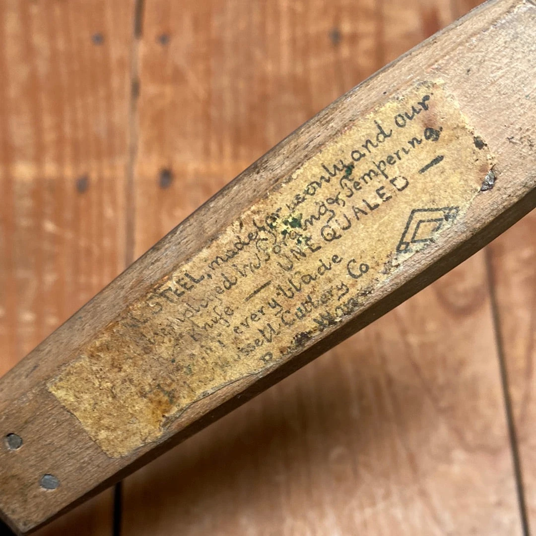 Vintage J Russell Green River Works 6” Skinning Knife Carbon 1920’s - Image 6