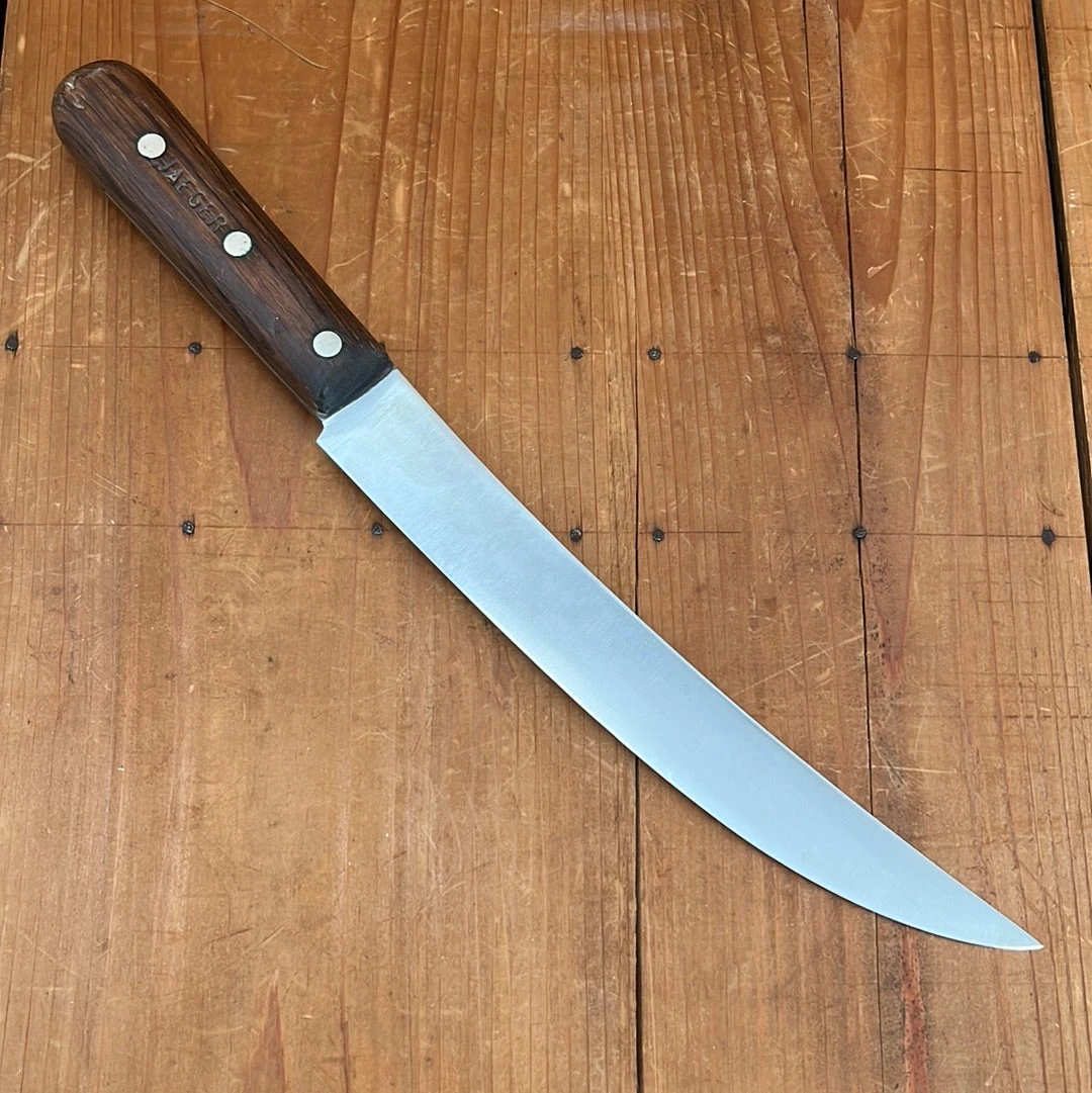 Vintage Dexter 10" Scimitar Carbon Steel Rosewood 1950's-70's - Image 2