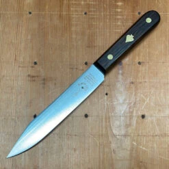 Friedr Herder 6" Wide Fillet Stainless Steel Flexible Black Oak Spade Rivet