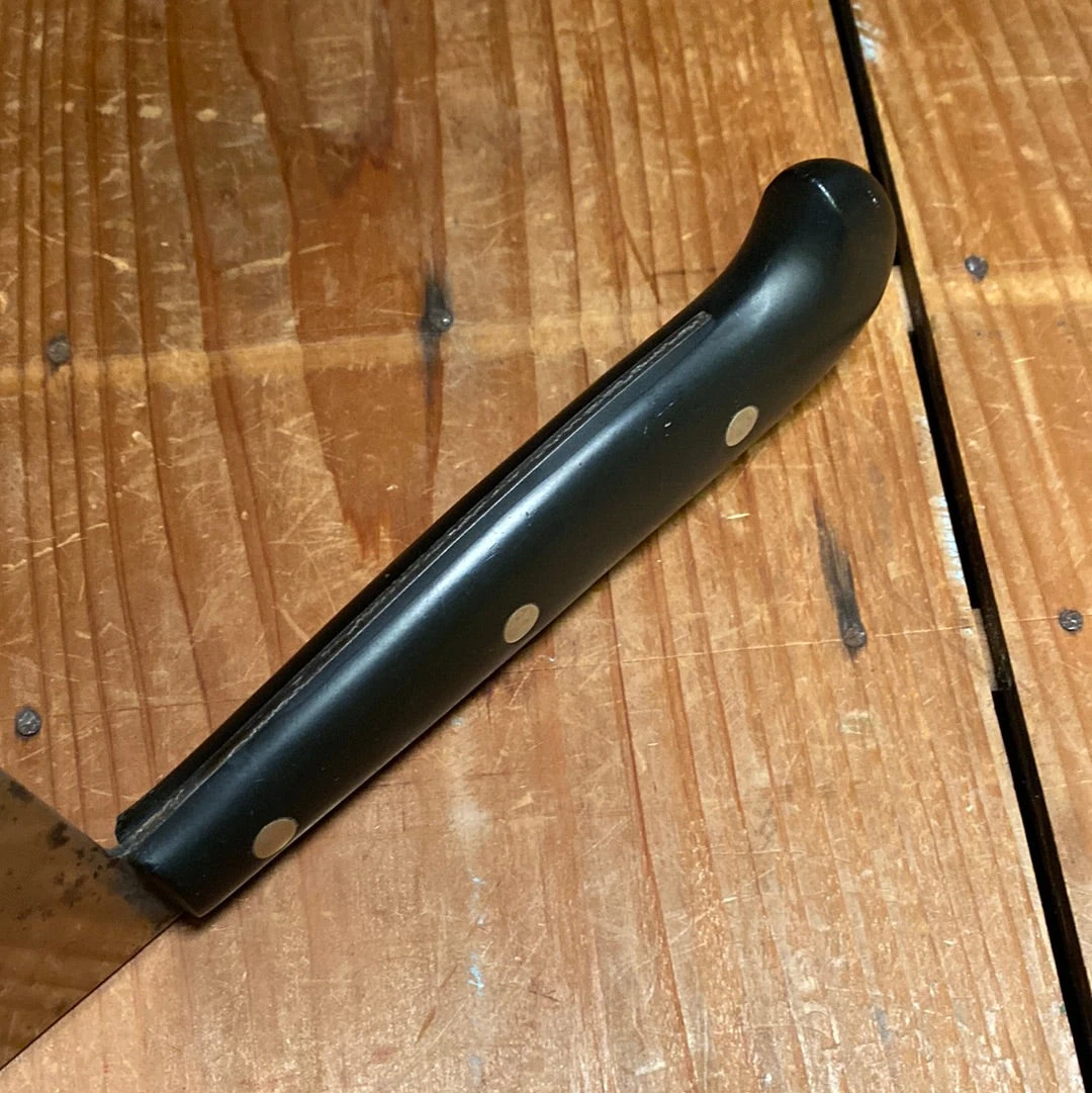 Vintage Dexter Harrington Cutlery Co 9.75" Chef Carbon Steel Gutta Percha 1902-1920's - Image 10