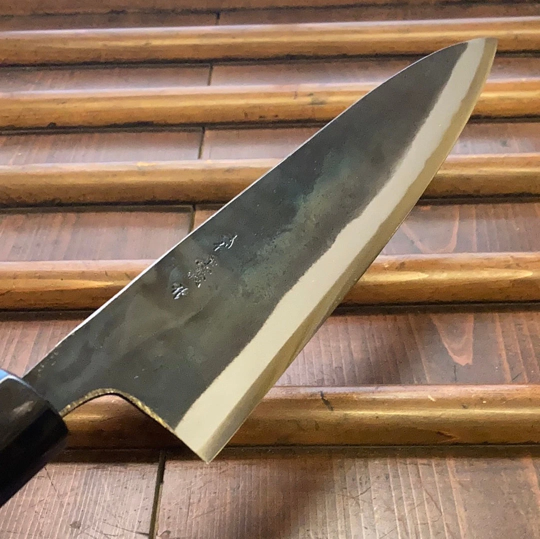 Tosa Tadayoshi / Bernal Cutlery 225mm Gyuto Aogami 1 Stainless Clad Oct Ho/Horn - Image 7