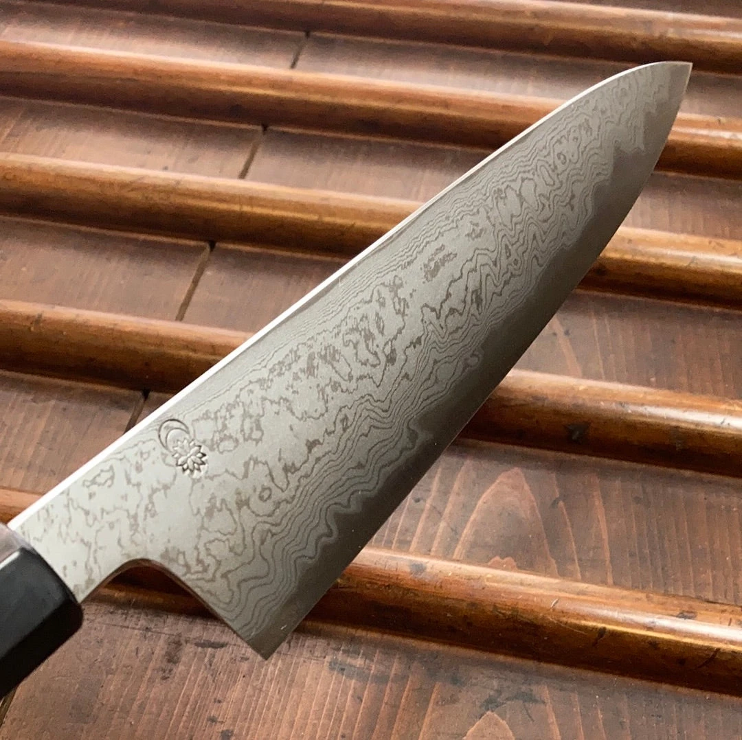 Sakai Kikumori Kikuzuki Uzu 210mm Gyuto Aogami 1 With Saya - Image 5
