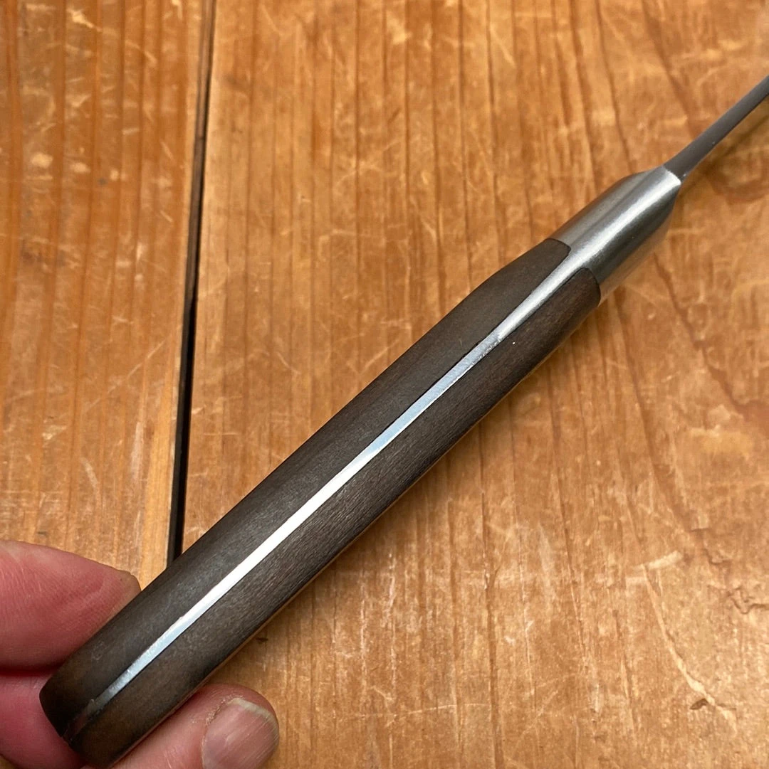 Vintage Sabatier Trumpet / Ancien Maison 7.5” Chef Knife Stainless France 1950’s - Image 9