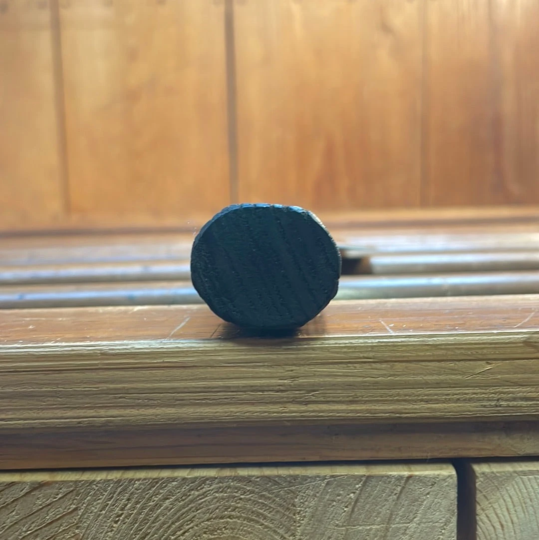 Sakai Kikumori Nakagawa 240mm Gyuto Aogami 1 Kurouchi Burnt Chestnut W/ Saya - Image 9