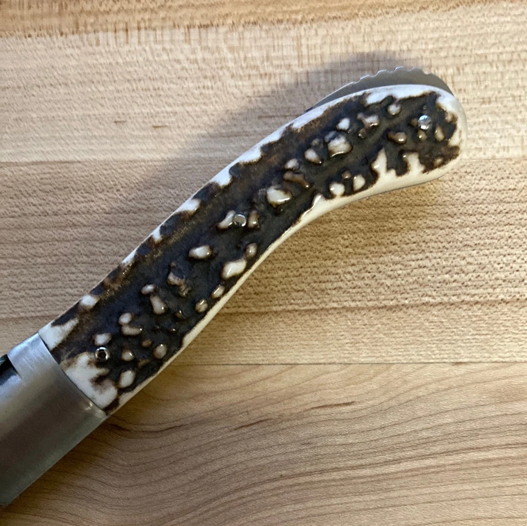 Fontenille Pataud Laguiole Sport 13cm Pocket Knife Stag Lockback - Image 3