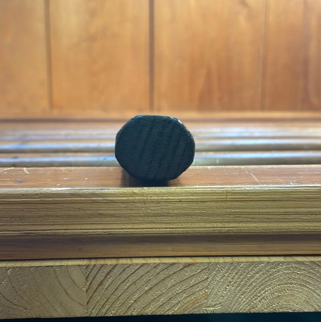 Sakai Kikumori Nakagawa 210mm Gyuto Aogami 1 Kurouchi Burnt Chestnut W/ Saya - Image 9