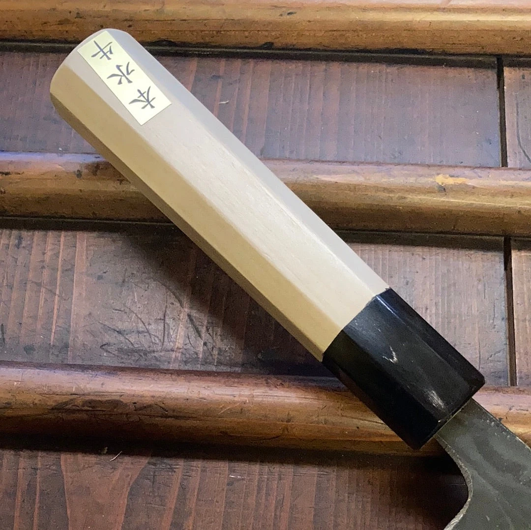 Tosa Tadayoshi / Bernal Cutlery 225mm Gyuto Aogami 1 Stainless Clad Oct Ho/Horn - Image 3