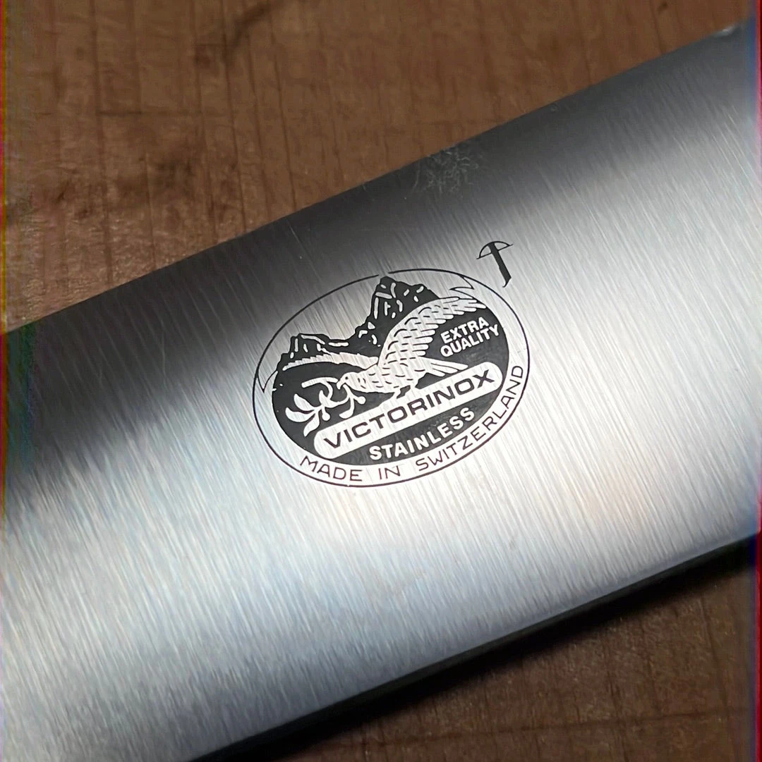 Victorinox New Vintage 7.5" Chef Knife Rosewood Handle 1960-70's - Image 6