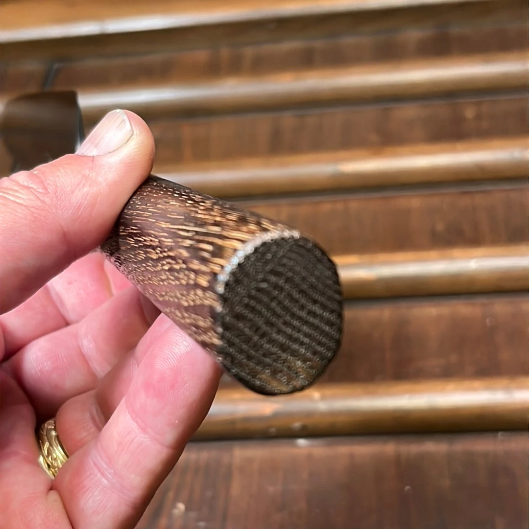 Wakui 240mm Sujihiki Shirogami 2 Suminagashi Chestnut - Image 6