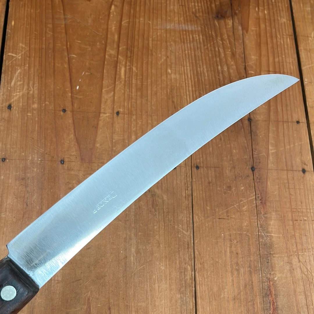 Vintage Dexter 10" Scimitar Carbon Steel Rosewood 1950's-70's - Image 5