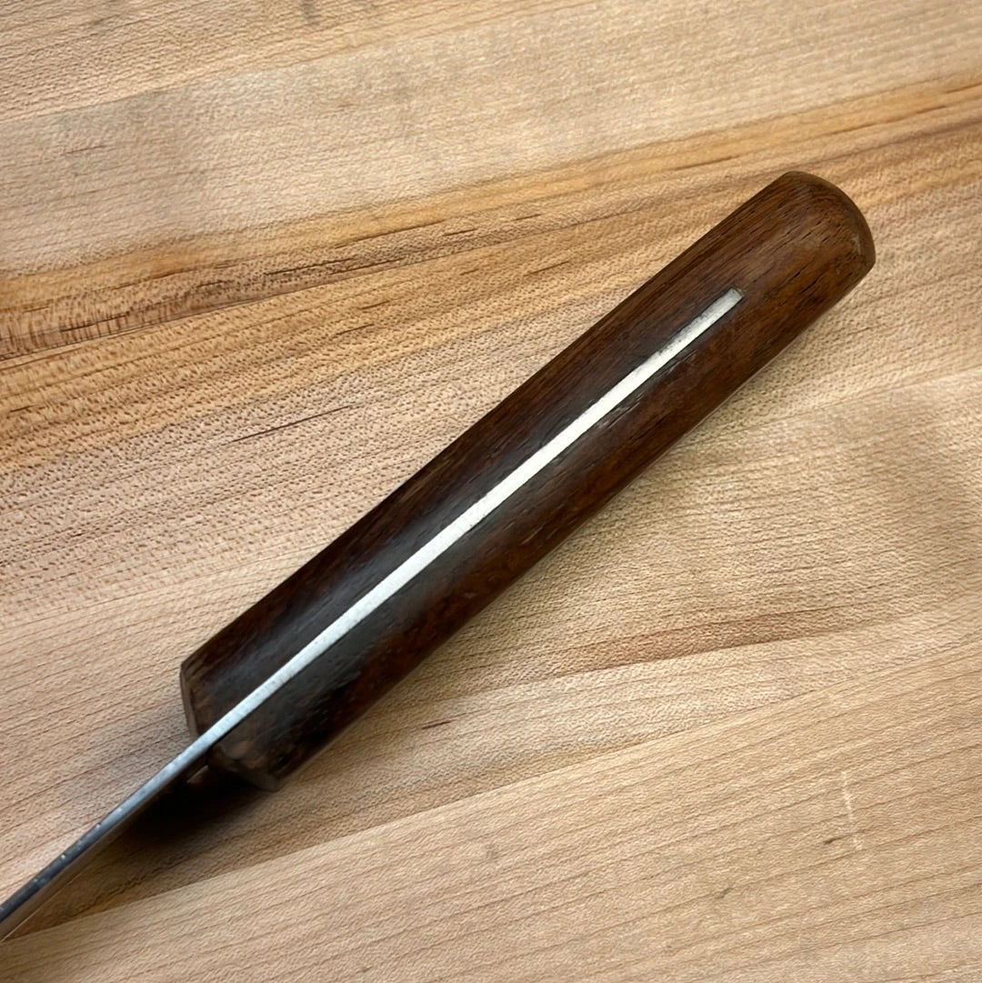 Vintage Dexter 10" Scimitar Carbon Steel Hollow Ground Rosewood 1950's-70's - Image 6