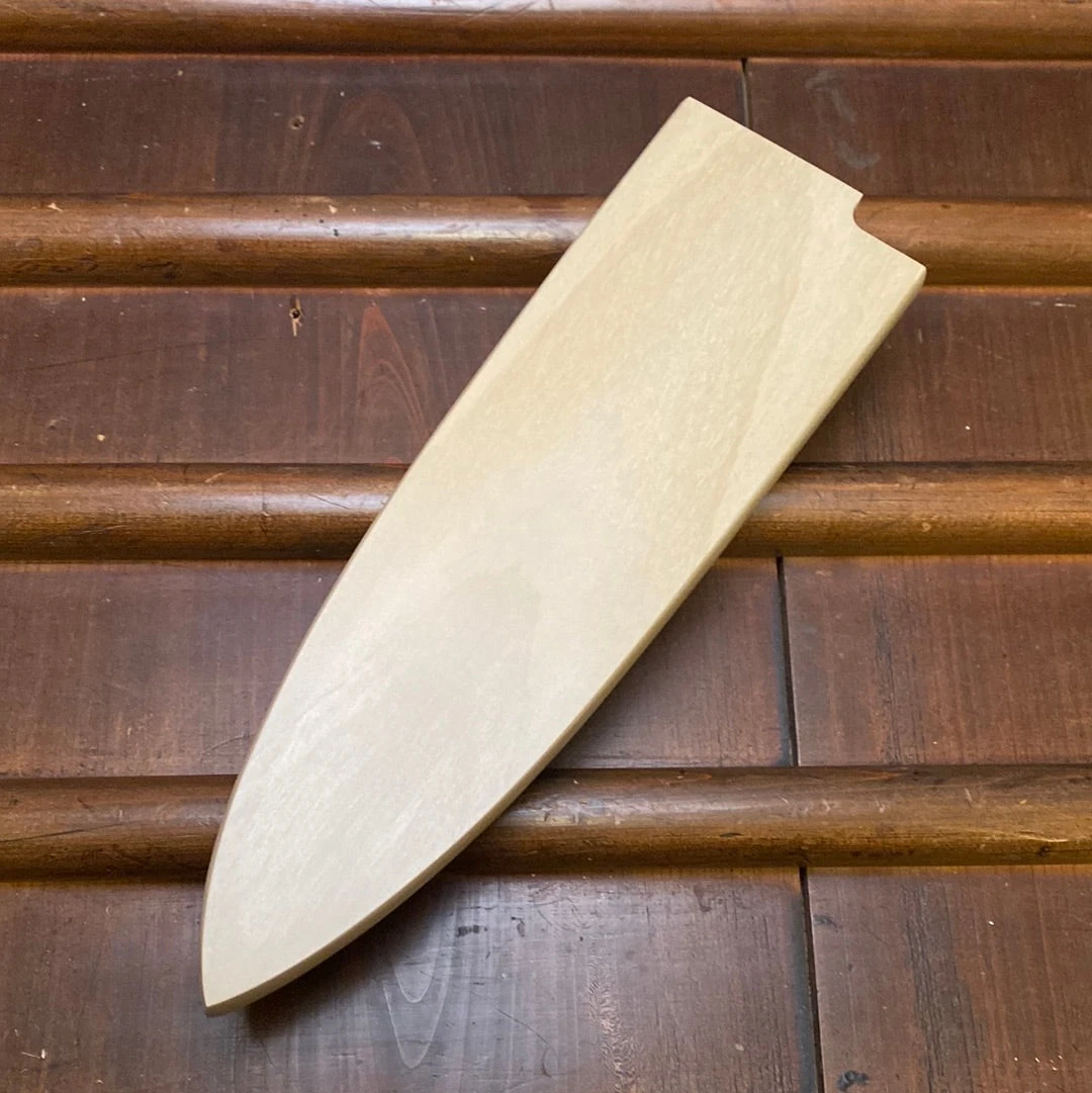 Hitohira Mumei 180mm Deba Saya - Ho Wood - Image 3