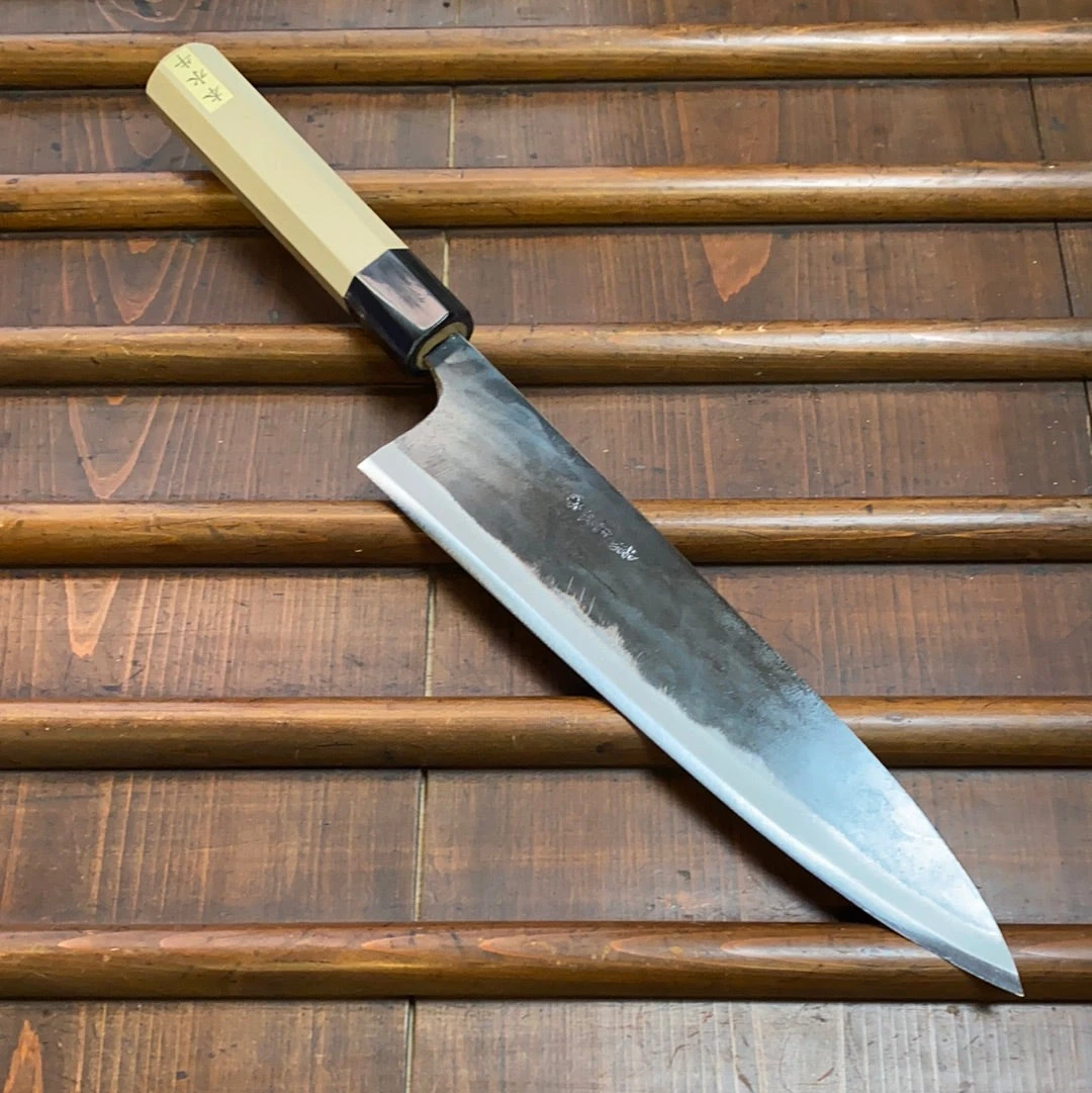 Tosa Tadayoshi X Bernal Cutlery 250mm Gyuto Aogami 1 Stainless Clad Oct Ho/Horn