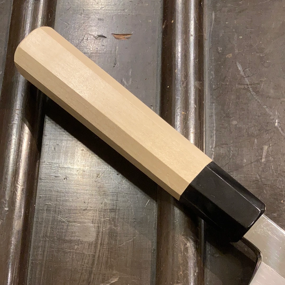 Sakai Kikumori Choyo 300mm Yanagi Shirogami 2 With Saya - Image 4