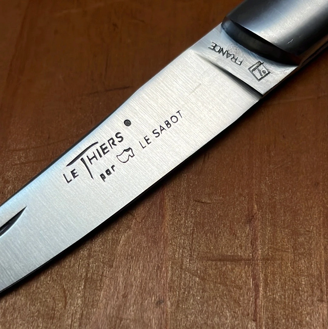 Au Sabot Le Thiers 12cm Pocket Knife Stainless Violetwood - Image 4