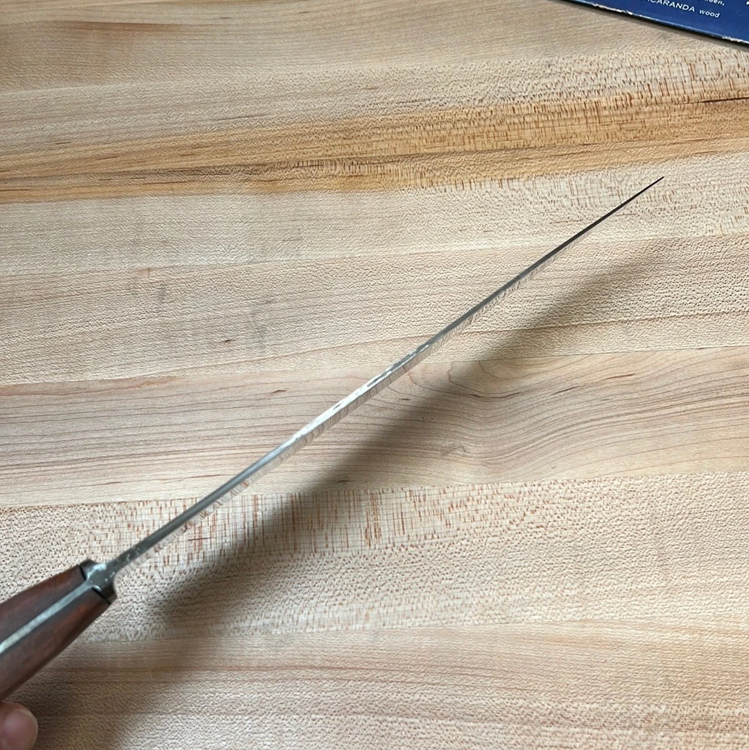 Vintage J A Henckels International 8.5" Chef Knife Carbon Steel W Sleeve 1960's? - Image 6