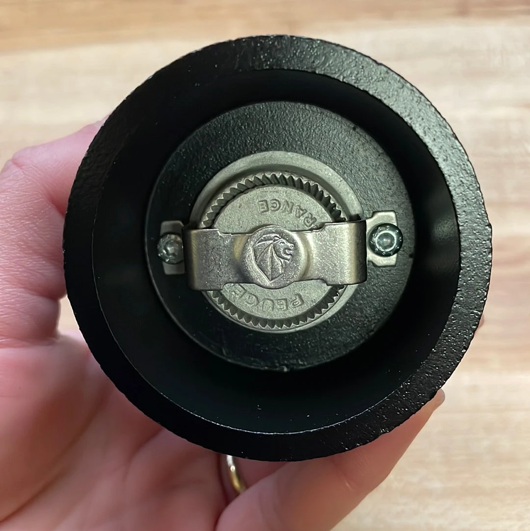 Peugeot Bali Black Cast-Iron Pepper Mill And Its Salt Cellar - Image 5