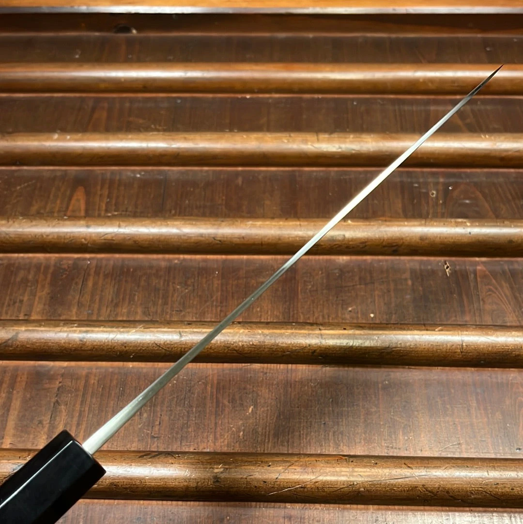 Yoshikane Hamono 210mm Gyuto Shirogami 2 Nashiji Teak Handle - Image 3