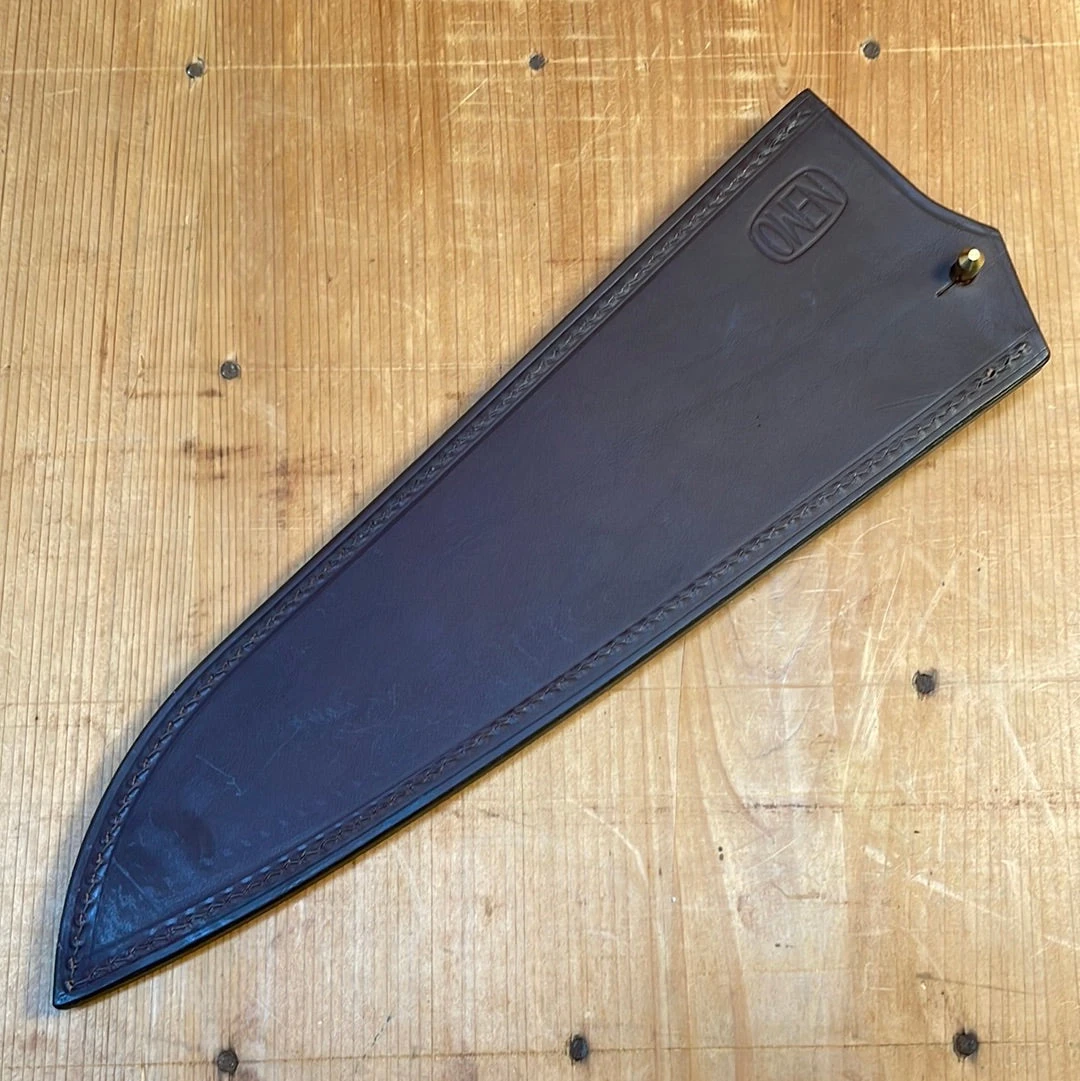 Owen Leather Blenheim Forge Stainless Clad Range Gyuto Sheath - Image 2