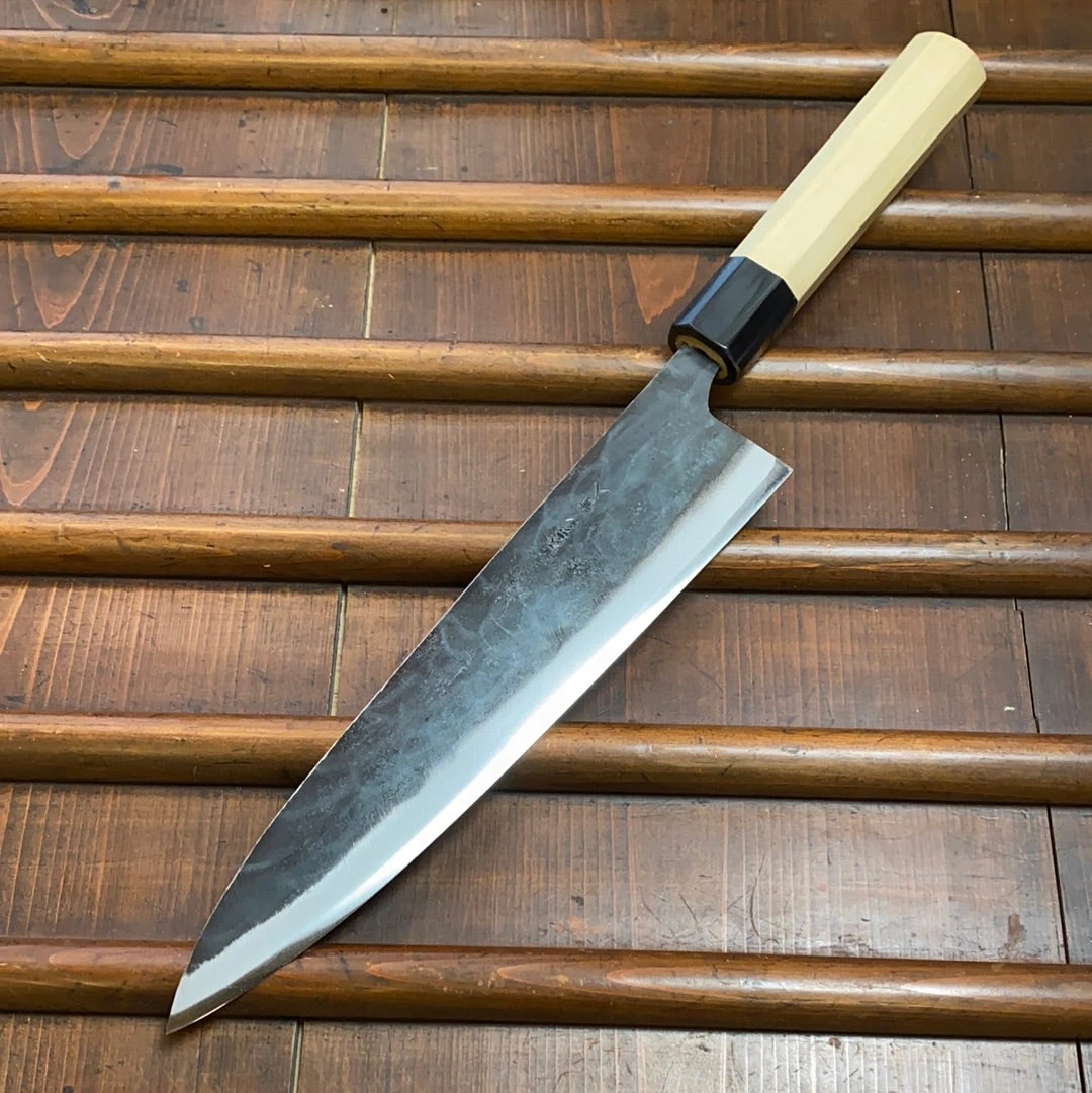 Tosa Tadayoshi X Bernal Cutlery 250mm Gyuto Aogami 1 Stainless Clad Oct Ho/Horn - Image 2