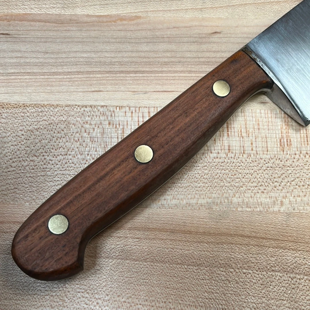 Vintage J A Henckels International 8.5" Chef Knife Carbon Steel W Sleeve 1960's? - Image 8