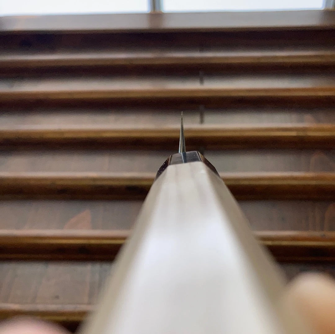 Sakai Kikumori Choyo 300mm Sakimaru Takohiki Shirogami 2 With Saya - Image 11