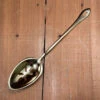 Gestura 9” 00 Oro Golden Stainless Steel Kitchen Slotted Spoon