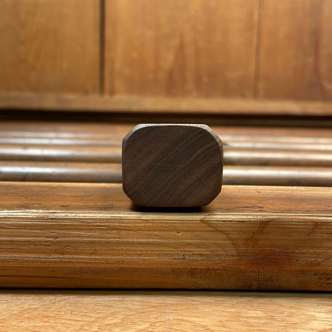 Blenheim Forge 150mm Nakiri Iron Clad Aogami Super Walnut & Brass - Image 7