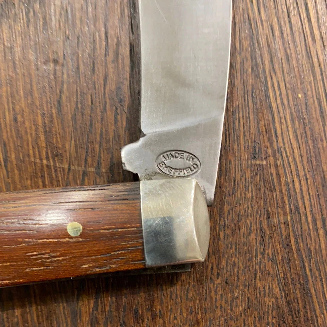 A Wright & Son 3 5/8" Pruning Jack Pocket Knife Carbon Steel - Image 4