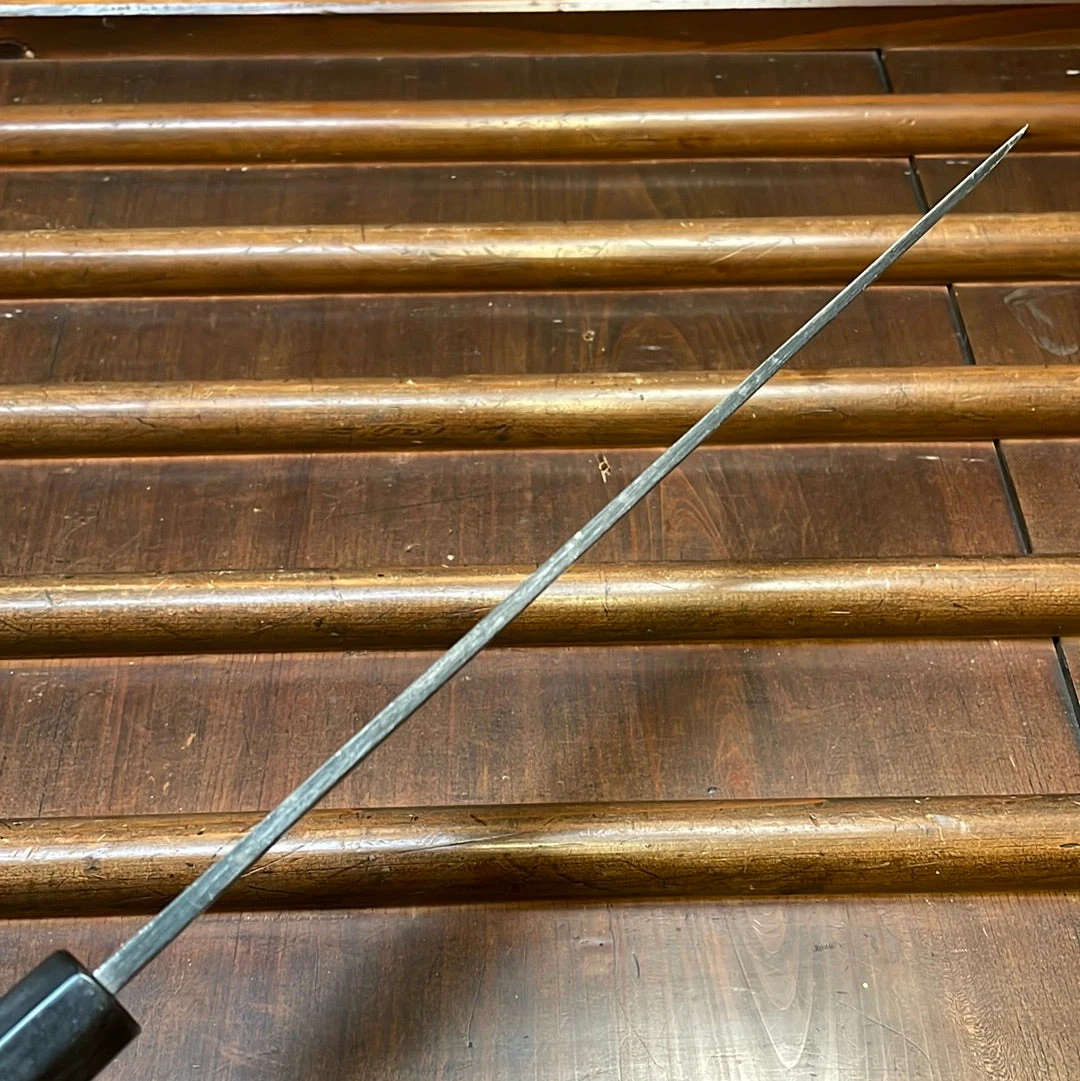 Sakai Kikumori Kikuzuki Kuro 270mm Yanagi Shirogami 2 - Image 8