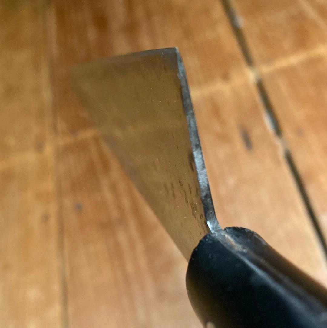 Vintage Dexter Harrington Cutlery Co 9.75" Chef Carbon Steel Gutta Percha 1902-1920's - Image 6