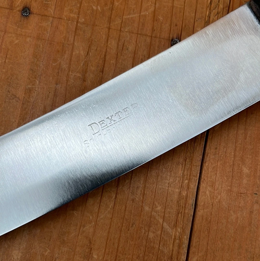 Vintage Dexter 10" Scimitar Carbon Steel Rosewood 1950's-70's - Image 6