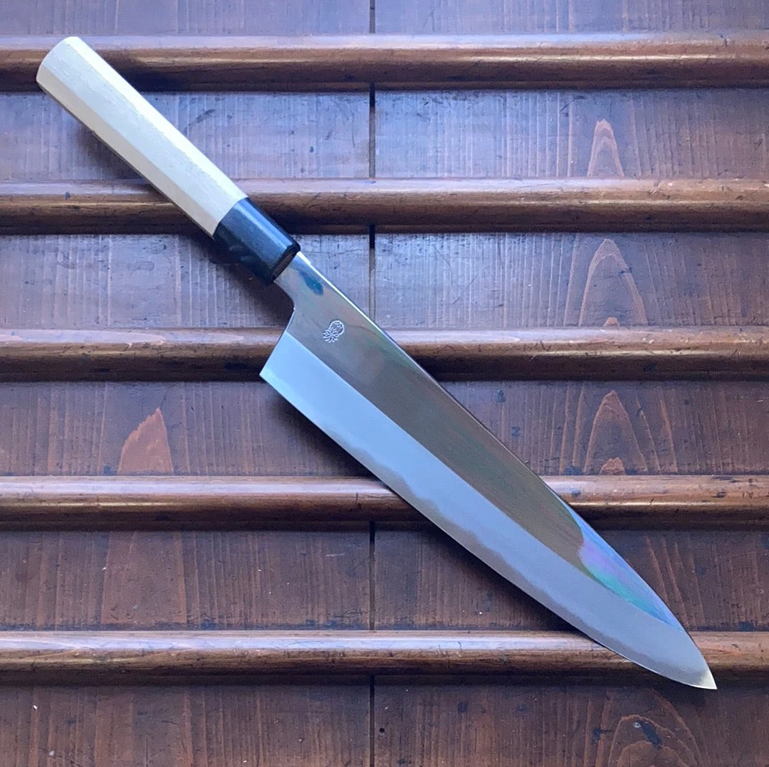 Sakai Kikumori Choyo 270mm Gyuto Aogami 1 With Saya - Image 2