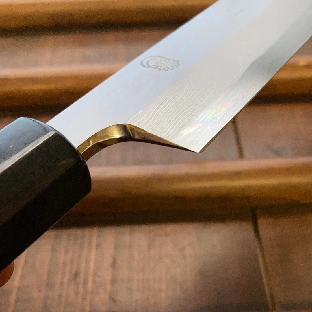 Sakai Kikumori Kikuzuki Uzu 270mm Kiritsuke Yanagi Aogami 1 With Saya - Image 7