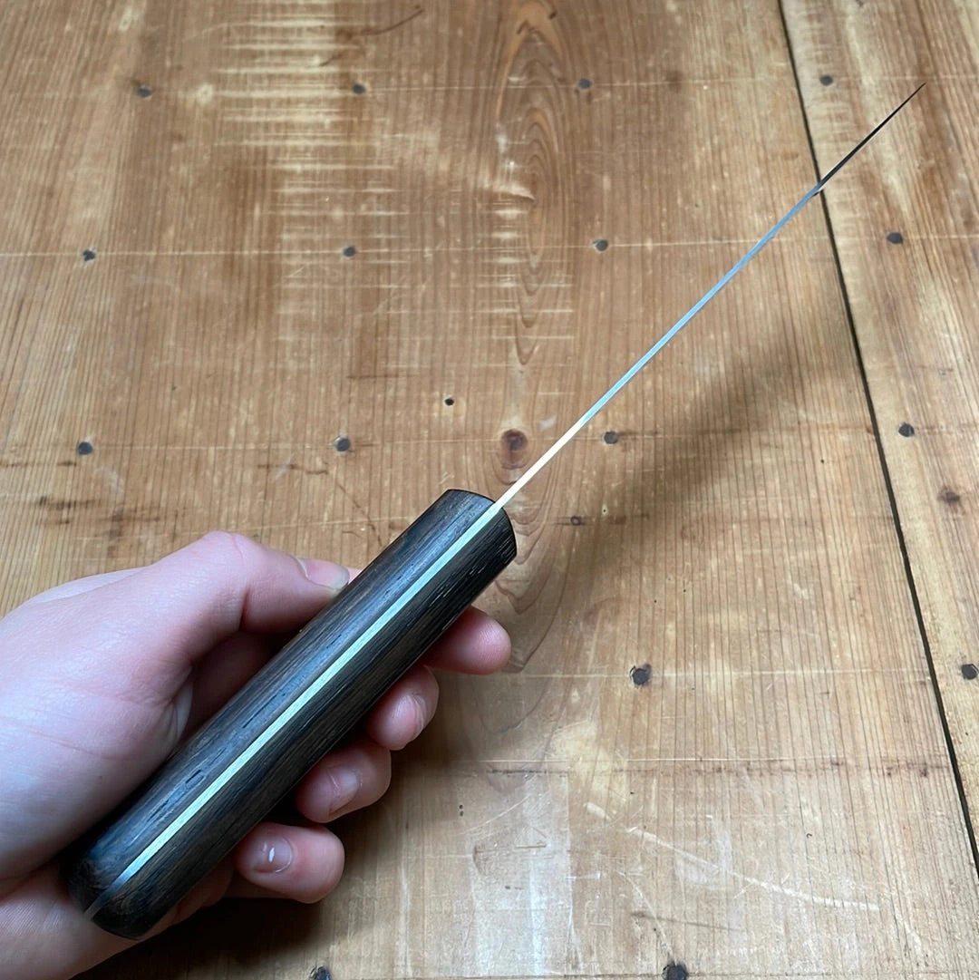 Friedr Herder 6" Wide Fillet Stainless Steel Flexible Black Oak Spade Rivet - Image 6