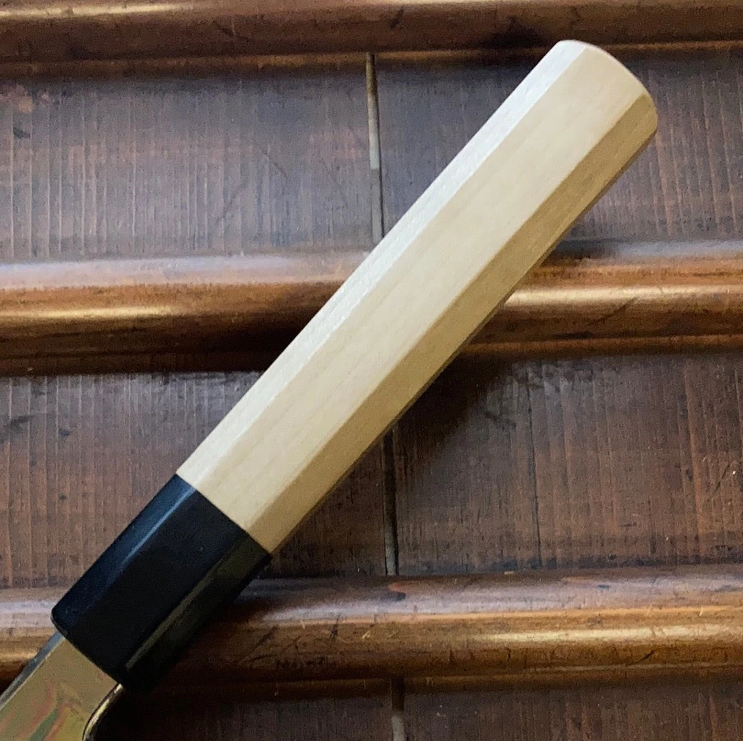 Sakai Kikumori Choyo 300mm Yanagi Shirogami 2 With Saya - LEFTY - Image 5