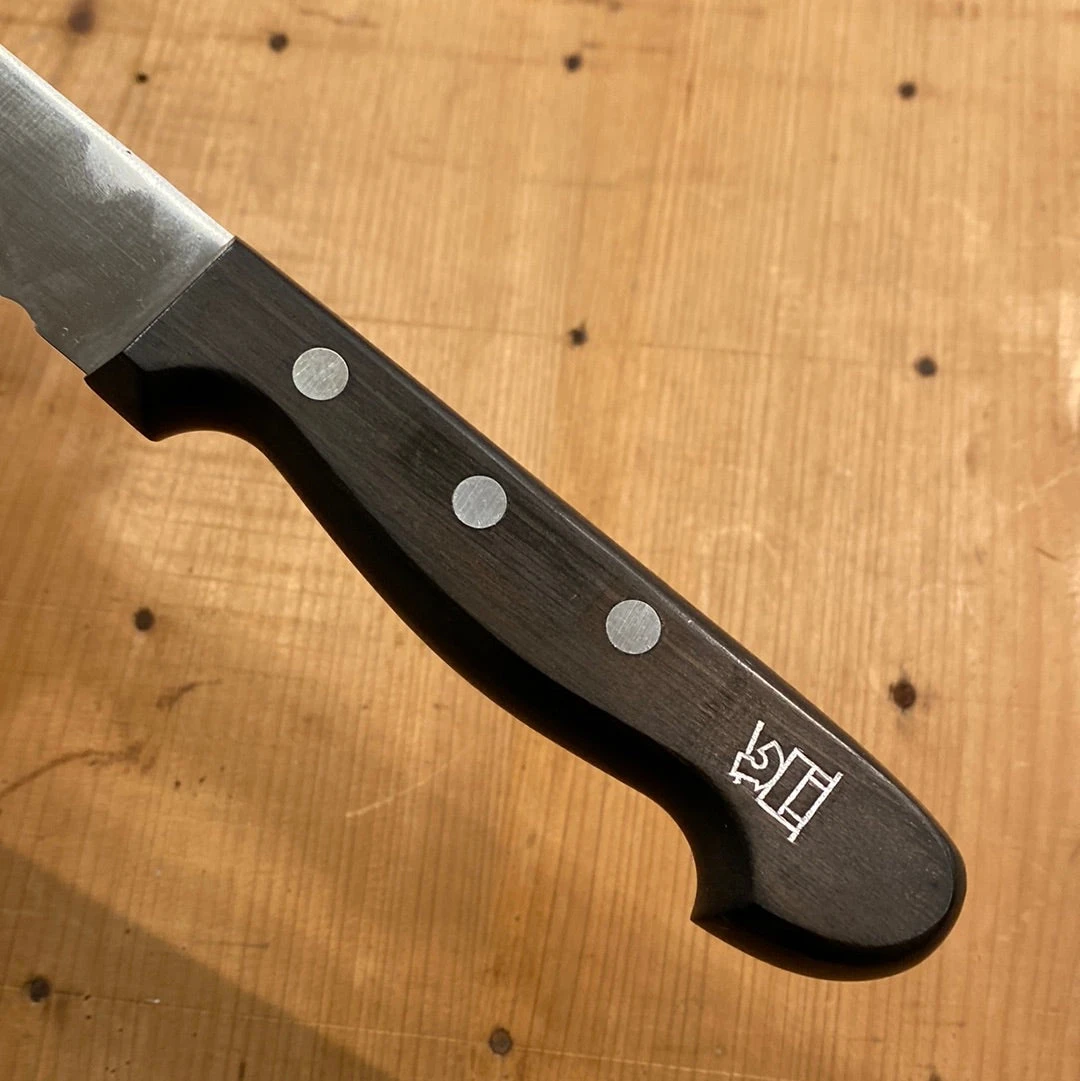 Vintage Gustav Emil Ern 12” Serrated Slicer Knife Solingen Early 1980’s - Image 4