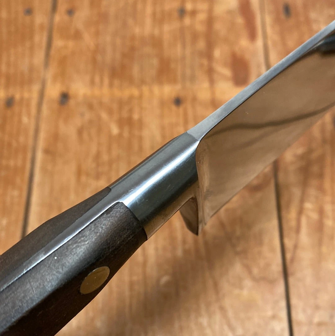 Vintage Sabatier Trumpet / Ancien Maison 7.5” Chef Knife Stainless France 1950’s - Image 5
